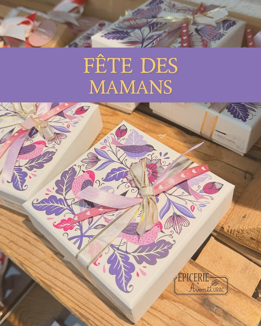 🌸 La fête des mères approche… et si cette année, vous offriez un cadeau qui a du sens ? 🎁💛

Chez Aventivrac, nous vous avons préparé plein d’idées cadeaux à découvrir dans ce carrousel : gourmandises locales, cosmétiques naturels, produits artisanaux, accessoires zéro déchet et petits paniers garnis à composer selon vos envies ✨

De quoi faire plaisir à toutes les mamans avec des produits choisis avec soin 🌷

Passez nous voir à l’épicerie, nous vous aiderons avec plaisir à créer un joli cadeau personnalisé 🎀

#aventivrac #avenches #fetedesmeres #cadeaufetedesmeres #ideecadeau #cadeaulocal #consommerlocal #epicerievrac #produitslocaux