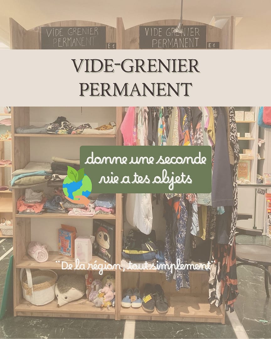 ♻️✨ Donnez une seconde vie aux objets chez Aventivrac ✨♻️

Notre vide-grenier permanent est là pour ça 💛
Des étagères à disposition pour déposer, découvrir et faire circuler des objets qui ont encore plein d’histoires à vivre

👉 Déposez ce dont vous n’avez plus besoin
👉 Trouvez des pépites à petits prix
👉 Participez à une consommation plus responsable

Un espace simple, local et plein de bonnes surprises 😍

Passez au magasin pour en profiter ou pour en savoir plus !

#aventivrac #avenches #videgrenier #secondevie #reutilisation #local #consommerautrement #epicerie #vrac